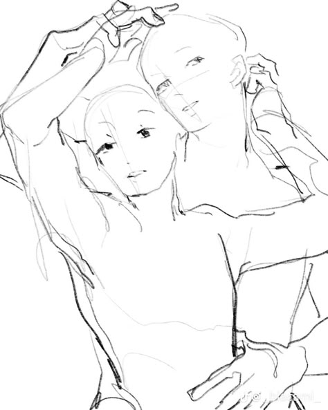 Sketch Poses, Couple Poses Reference, Body Reference Drawing, Body Pose Drawing, 캐릭터 드로잉, Breaking Up, Art Help, Arte Sketchbook, Drawing Refs