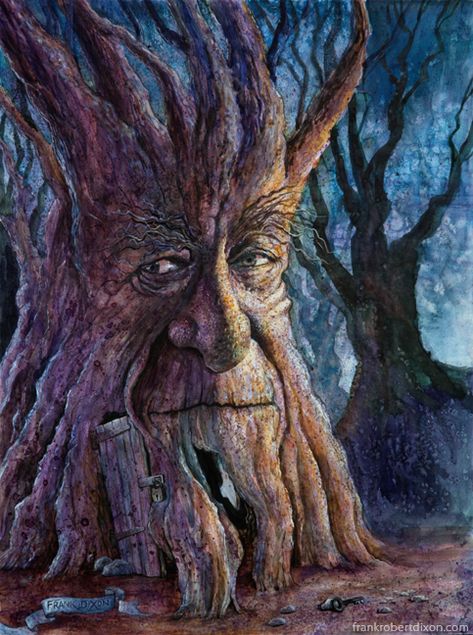 Click to Close Fae Creatures, Magical Trees, Tree Man, Tree People, Tree Faces, Tree Spirit, Driftwood Decor, Keys Art, Unique Trees