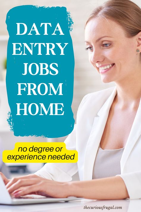 If you’re looking for a work-from-home job without experience or a degree, data entry jobs from home are the way to go. Whether you want a full-time or casual or weekend data entry job from home to fit in with your life, this article will show you where to find legit data entry jobs from home. From Amazon to medical data entry, you’ll find something that’s a good fit for you to work online. Let’s go! Data Entry Jobs From Home, Online Data Entry Jobs, Wfh Job, Best Way To Make Money, Work From Home Companies, Jobs From Home, Teaching English Online, Data Entry Jobs, Work Online