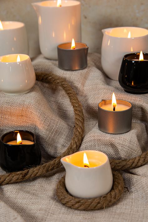 The Best Natural Massage Candles You Can Now Make at Home - School of Natural Skincare Making Citronella Candles, Massage Candle Recipe, Massage Candles, Candle Making Recipes, Japanese Candles, Cheap Candles, Massage Candle, Japanese Lanterns, Easy Candles