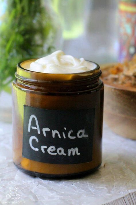 Arnica has been traditionally used by Swiss mountaineers to prevent muscle soreness, and according to The New York Times, "scientists have found good evidence that it works." When I injured my shoulder recently, I made up a batch of arnica cream to use along with physical therapy. It's been SO HELPFUL and it's very simple to make, too! Get the full recipe here--> Arnica Cream, Arnica Oil, Home Apothecary, Salve Recipes, Chestnut Springs, Elsie Silver, Homemade Lotion, Herbal Recipes, Natural Healing Remedies