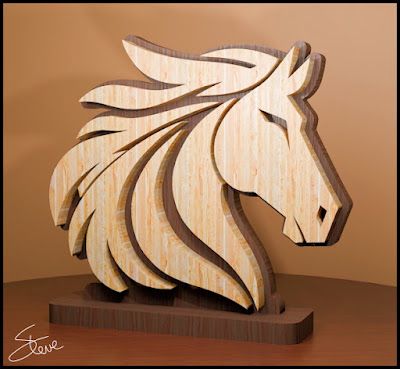 Intarsia Wood Patterns Free Woodworking Plans, Wooden Horse Decor, Scroll Saw Patterns Free Templates Printable Stencils, Steve Good Scroll Saw Patterns, Wood Animal Patterns, 3d Scroll Saw Patterns Free, Scrollsaw Patterns Free, Scroll Saw Patterns Free Printable, Scroll Saw Projects Ideas