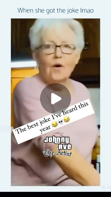 Johnny Ave on Instagram: "Her laugh just made the joke funnier 😂😂 • • • • • • • • • • • #johnnyavetheartist #funnyvideos #funnyshit #funnyreels #comedy #comedyreels #comedyreel #fyp #explorepage #jokes" Laugh Of The Day, Funny Corny Jokes, Her Laugh, Corny Jokes, Funny Long Jokes, Long Jokes, Have A Laugh, Good Jokes, Quick Jokes