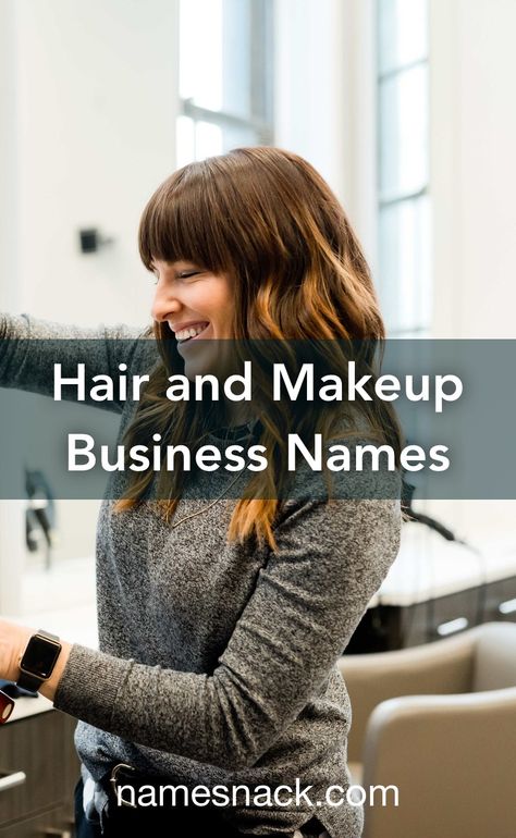 Hair Products Business Name Ideas, Hair Stylist Social Media Names, Hair And Makeup Business Names, Names For Hair Business, Hairstylist Names Ideas, Hair Salon Names Ideas Unique, Beauty Salon Names Ideas Unique, Hair Page Name Ideas, Hair Business Names