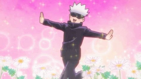 Gojo Satoru Jujutsu Kaisen GIF - GojoSatoru JujutsuKaisen - Discover & Share GIFs Bahasa Jepun, Hxh Characters, Anime Gifs, Anime Expressions, Memes Anime, Funny Wallpaper, Anime Meme, Anime Stickers, Art Anime