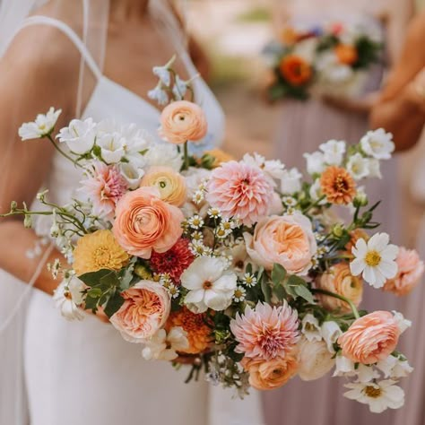 Late Summer Wedding, Late Summer Weddings, The Farmer, Wedding Flower Inspiration, Floral Studio, Garden Party Wedding, Peach Wedding, Wildflower Wedding, Favorite Flowers