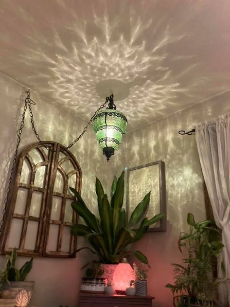 Art Nouveau Lighting, Boho Lighting, Swag Lamp, Bedroom Corner, Swag Light, Home Decor Cozy, Cozy Home Decor, Retro Lighting, Home Decor Idea