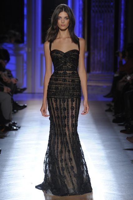 I love black Gaun Fashion, Couture Mode, Black Gown, Zuhair Murad, Couture Gowns, Glam Dresses, Gorgeous Gowns, Mode Inspiration, Looks Style