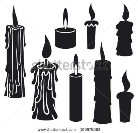 burning candles (candles set, collection of candles, candles icons, candle and flame, candle with fire) - stock vector Candle Vector, Cartoon Candle, Shadow Tattoo, Candle Tattoo, Heart Shaped Candles, Valentine Candles, Clay Candle, Old Candles, Light Icon