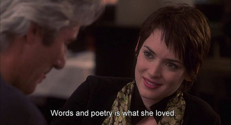 "And that is how she will stay, in the words, in the poetry."  🎥Autumn in New York (2000)  #ClassicMovies #FallMovies #FallInspo #RomCom Movie Lines Aesthetic, Movies For Fall, Lines Aesthetic, New York Quotes, The Fall Movie, Must Watch Movies, New York Movie, Best Movie Lines, Winona Forever