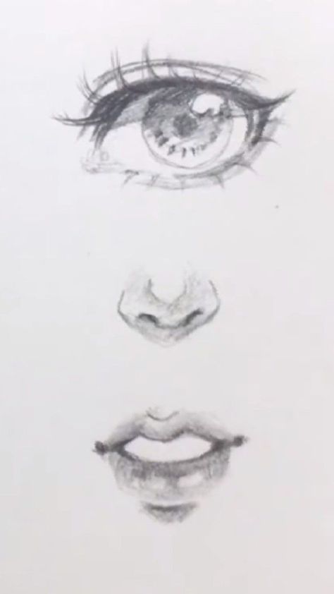 Semi Realistic Art Style Sketch, Semi Realistic Art Tutorial, Semi Realistic Anime Art Tutorial, Semi Realistic Anime Art Style Sketch, Semi Realistic Drawing Eyes, Semi Realism Nose, Semi Realistic Eye Drawing, How To Draw Semi Realistic Eyes, Semi Realistic Nose