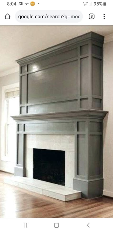 Big Living Room Decor, Handmade Fireplace, Fireplace Mantel Designs, Furniture Placement Living Room, Fireplace Redo, Fireplace Update, Fireplace Built Ins, Small Remodel, Remodeling Mobile Homes