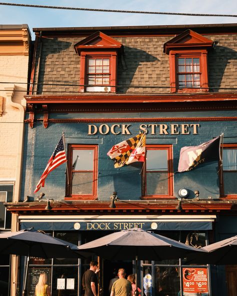 Dock Street vintage sign, Annapolis, Maryland Mid Atlantic Aesthetic, Annapolis Maryland Aesthetic, Vintage New England Aesthetic, Baltimore Maryland Aesthetic, Maryland Aesthetic, East Coast Aesthetic, New England Aesthetic, Coast Aesthetic, Art Time