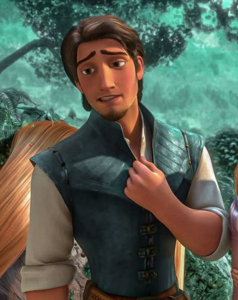 Flynn Rider Smolder, Flynn Rider Icon, Tangled Flynn Rider, Rapunzel And Pascal, Tangled Flynn, Eugene Tangled, Flynn Rider And Rapunzel, Rapunzel Aesthetic, Eugene Fitzherbert