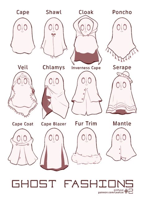 Cape Reference, Ghost Fashion, 캐릭터 드로잉, Drawing Clothes, 영감을 주는 캐릭터, Art Tutorials Drawing, Sketchbook Art Inspiration, Drawing Base, Drawing Poses