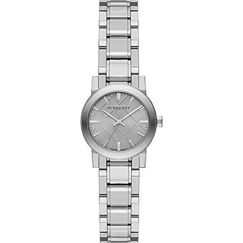 Burberry Small Check Stamped Bracelet Watch BU9229 >>> Click on the image for additional details. (This is an affiliate link) Burberry Watch, Pink Watch, Stamped Bracelet, Analog Watch, Ladies Watch, Stainless Steel Watch, Casual Backpack, Casual Bags, Stainless Steel Bracelet