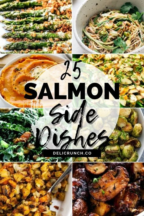 Salmon Side Dishes, What To Serve With Salmon, Side Dishes For Fish, Side Dishes For Salmon, Delicious Side Dishes, Pasta Side Dishes, Pasta Rice, Rice Side Dishes, Meatless Main Dishes