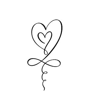 Infinity Heart Tattoo For Women, Heart With Infinity Tattoo Designs, Valentine Tattoo Ideas, Love Infinity Tattoo, Celtic Love Symbols, Mums Tattoo, Infinity Heart Tattoo, Chest Tattoo Flowers, Tattoo Dos