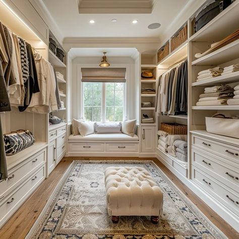 Master Closet Design, Closet Custom, Dream Closet Design, Walking Closet, Closet Layout, Master Ensuite, Dream Life House, A Place For Everything, Closet Remodel