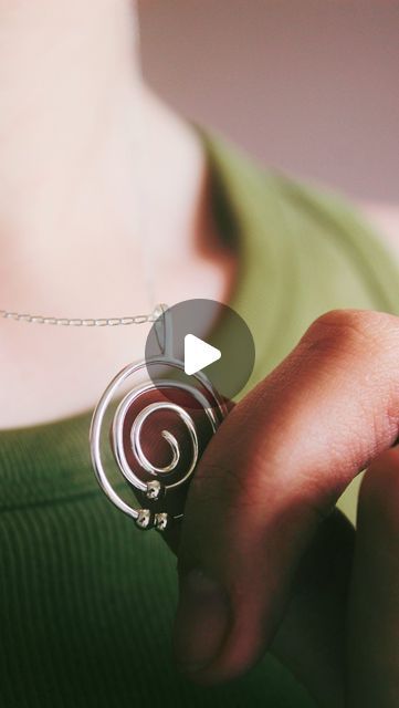 PLAYFUL SILVER JEWELLERY ✨ on Instagram: "Here is a little self care pit stop for you! 🌀 

I am obsessed with spirals at the moment, and the way that this spiral fidget necklace flows is so addictive. ( I play with my necklace all of the time!!) 

Coming to my website this week! 👀🌀 
.
.
#selfcare #selfcareroutine #fidgetjewelry #spiralart #anxietyrelief #mentalhealthawareness #spiraljewelry #silversmithing" Fidget Jewelry Necklaces, Fidget Necklace, Spiral Jewelry, Spiral Art, Self Care Routine, Silver Jewellery, My Website, Self Care, The Way