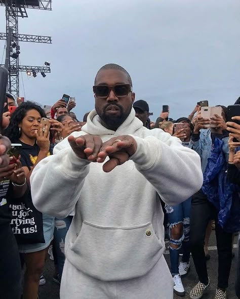 His Hands, Kanye West, Sunglasses, White, Instagram