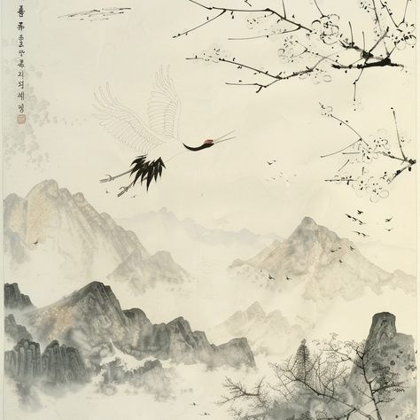 Traditional Korean Art https://promptbase.com/prompt/traditional-korean-art-2 🌌 Illustrations inspired by traditional Korean art. 🎨 Ideal for artists, illustrators, and designers seeking to incorporate historical Korean aesthetics into their projects. Perfect for creating elegant book covers, posters, and sophisticated art collections. #promptmarketplace #promptbase #promptmarket #promptmarketingdigital #promptsales #promptsale #buyprompts #buyprompt #midjourneyprompts #midjourneypromptg... Ancient Korean Art, Traditional Korean Art, Art Of Korea, Korean Aesthetics, Korean Painting, Sophisticated Art, Korean History, Traditional Korean, Korean Art