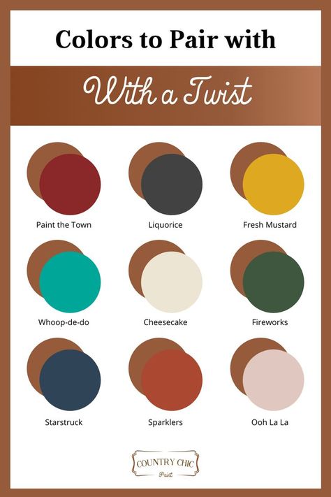 Colour Combinations For Project, Brown Color Contrast, Complementary Colors To Brown, Colours That Compliment Brown, Color Palette Combinations Clothes, Burnt Sienna Color Combination, Brown Pairing Color, Brown Goes With What Colors Outfit, Color Combo Brown Outfit