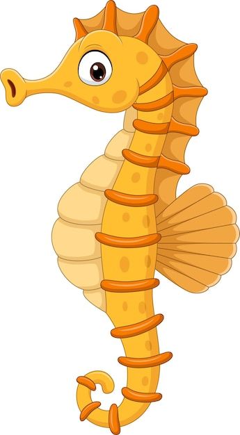 Sea Horse Illustration, Cartoon Seahorse, Sea Horses Illustration, Seahorse Cartoon, Sea Drawing, Horse Cartoon, Lilo And Stitch Drawings, Stitch Drawing, Horse Illustration