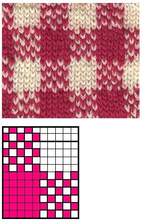 Knitting Pattern Template, Crochet Gingham Pattern, Colorwork Charts Knitting, Gingham Knitting Pattern, Knit Socks Colorwork, Beginner Fair Isle Knitting Patterns, Grid Knitting Pattern, Crochet Colorwork Chart, Knit Graph Patterns Charts