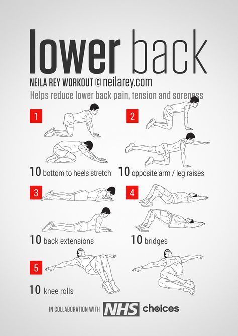 Lower Back Workout, Neila Rey Workout, Ab Workout Machines, Middle Back Pain, Back Stretches For Pain, Lower Back Pain Exercises, Lower Back Pain Relief, Nerve Pain Relief, Yoga Iyengar