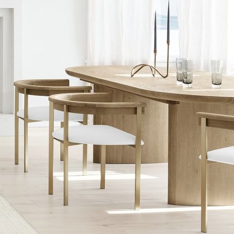 Alys Beach, Oval Dining Table, Dining Armchair, Oval Table Dining, Seminyak, Rectangular Dining Table, Dining Arm Chair, Williams Sonoma, Side Chairs Dining