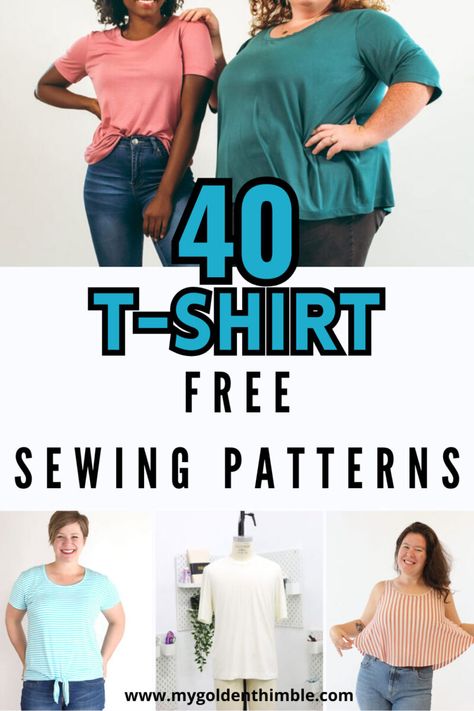 Tshirt Sewing Pattern Women, Rabbit Patterns, Shirt Patterns For Women, Shirt Patterns, T Shirt Sewing Pattern, Sewing Tricks, Shirt Sewing, Sewing Tops, Simple Sewing