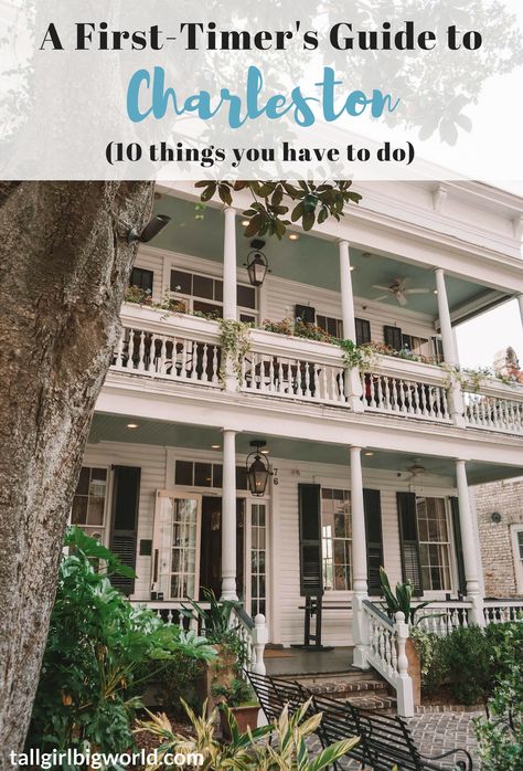 What to Do in Charleston, SC (The 10 BEST Things!) | Tall Girl Big World Charleston South Carolina Vacation, Charleston Sc Things To Do, Charleston Itinerary, Charleston Travel Guide, Charleston Photography, Charleston Vacation, South Carolina Vacation, South Carolina Travel, Charleston Travel