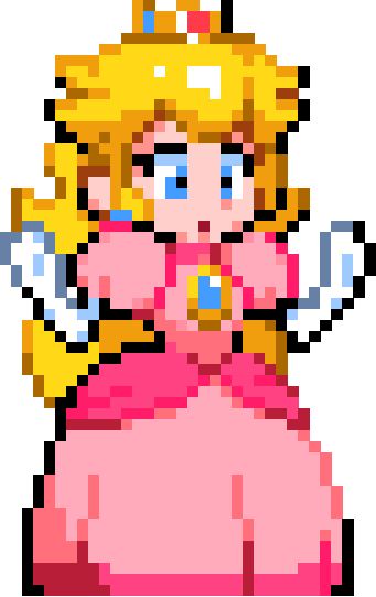 Nintendo World, Game Characters, The Princess, Super Mario Bros, Mario Bros, Post It, Super Mario, Princess Peach, Pixel Art