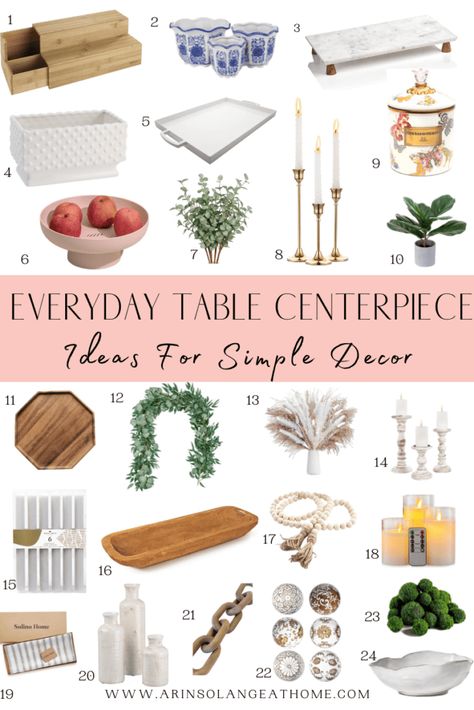 Everyday Table Centerpiece, Dining Table Centerpiece Everyday, Table Decor Everyday, Everyday Table Centerpieces, Dining Table Decor Everyday, Table Centerpiece Ideas, Dining Inspiration, Living Room Setup, Tablescape Ideas