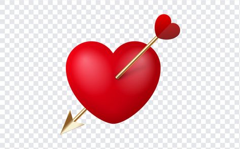 Heart with Cupid Arrow PNG Sparkle Png, Arrow Png, Cupid Arrow, Arrow Heart, Valentine Picture, Heart Clipart, Cupids Arrow, Poster Background, Poster Background Design