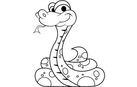 Top 25 Free Printable Snake Coloring Pages Online Cartoon Lizard, Cartoon Snake, Snake Coloring Pages, Frog Coloring Pages, Snake Drawing, Color Magic, Free Printable Coloring, Animal Coloring Pages, Free Printable Coloring Pages