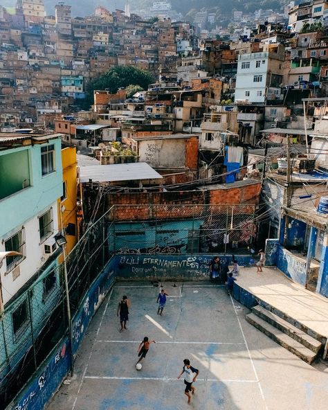 Rocinha Brazil Life, Football 101, Street Football, Street Soccer, Building Background, Visit Brazil, Ipanema Beach, Mixed Media Portrait, Copacabana Beach