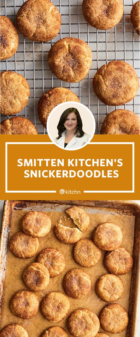 Smitten Kitchen Snickerdoodles, Smitten Kitchen Recipes, Snickerdoodle Cookies Recipe, Mmm Cookies, Snickerdoodle Cookie Recipe, Best Snickerdoodle Cookies, Snickerdoodle Cake, Brownies Recipes, Sweet Bakes