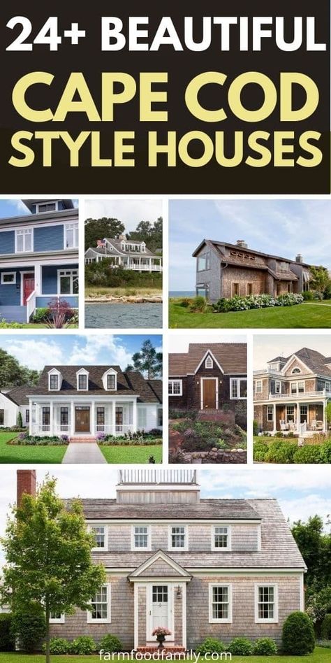 What Is Cape Cod Style House? 27 Cape Cod House Exterior With Porch, Entry Addition Exterior, Cape Cod Style Exterior, Cape Cod Farmhouse Exterior, Modern Cape Cod House Interiors, Cap Cod Style Homes Interior Design, Cape Cod Style House Exterior, Back Porch Doors, Modern Cape Cod House Exterior