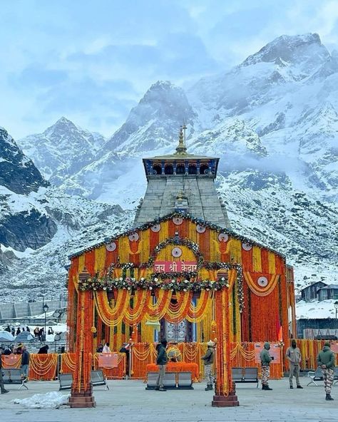 Kedarnath Temple Photography, Kedarnath Temple Wallpaper, Kedarnath Mandir, Siddhivinayak Temple, Architecture Wallpapers, Kedarnath Temple, Temple Wallpaper, Board Pictures, Temple Photography