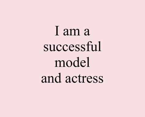 Actress Motivation Quotes, Model And Actress Aesthetic, I Am An Actress, Acting Career Affirmations, Actress Manifest, Acting Affirmations, Actor Affirmations, Actress Affirmations, Acting Vision Board