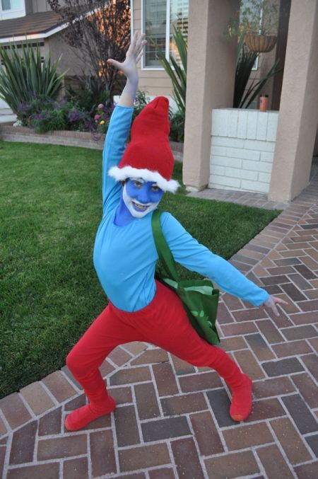 Diy Papa, Smurf Costume, Homemade Costume Ideas, Lawn Ghosts, Crafts Summer, Fish Costume, Halloween Bathroom, Papa Smurf, Scream Halloween