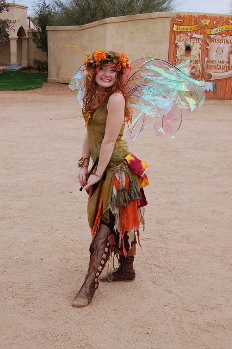 twig the fairy | The Arizona Renaissance Festival is a medie… | Flickr Fairy With Wings, Woodland Fairy Costume, Faerie Costume, Godmother Dress, Ren Faire Outfits, Ren Faire Costume, Fairy Cosplay, Fairy Outfit, Fair Outfits