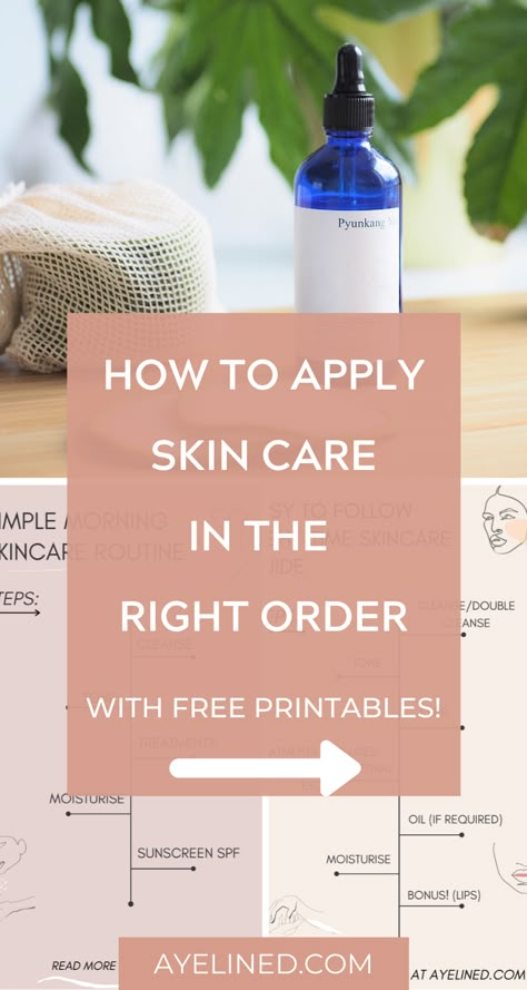 How To Use Skin Care Products, Ideal Skincare Routine, Great Skin Care Routine, The Perfect Skin Care Routine, Skin Care Routine Age 40, Skin Care Routine For Women Over 35, Order For Skincare Routine, What Order To Put On Skincare, Proper Face Care Routine