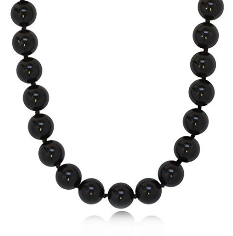 8mm Polished Black Onyx Necklace 925 Sterling Silver 24 >>> Read more reviews of the product by visiting the link on the image-affiliate link. #FineJewelry Beaded Necklace For Men, Black Onyx Necklace, Gemstone Beaded Necklace, Onyx Necklace, Onyx Gemstone, Necklace For Men, Onyx Bead, Cool Necklaces, Online Jewelry Store