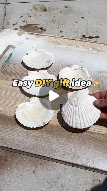 Michelle McRae | “Shelly” Your DIY BFF on Instagram: "Details 👇🏽

When I was at the beach last week, I saw someone selling the sweetest seashell dishes I ever did see. And they were selling for $20-30+/each. So I did a little googling, bought a box of seashells, grabbed some glue and a few pretty napkins and made some myself. They are so easy to make, cost so little and will make such sweet gifts (“something blue” 💙 engagement or bridesmaid gifts, wedding favors, Mother’s Day, housewarming, and teacher gifts; birthday, beach-themed or “just because” gifts). Let’s just say everyone is getting a little DIY decoupaged dish this holiday season. 🎁 

Comment “SHELL” for links 🔗 (earns commissions)‼️

#easydiy #diygiftideas" Glue For Shell Crafts, Fall Seashell Crafts, Diy Gift For Mother, Diy Mother Days Gift Ideas, Diy Crafts With Shells, Painting Shells Ideas, Diy With Shells, Pasta Crafts For Kids, Seashell Crafts Diy