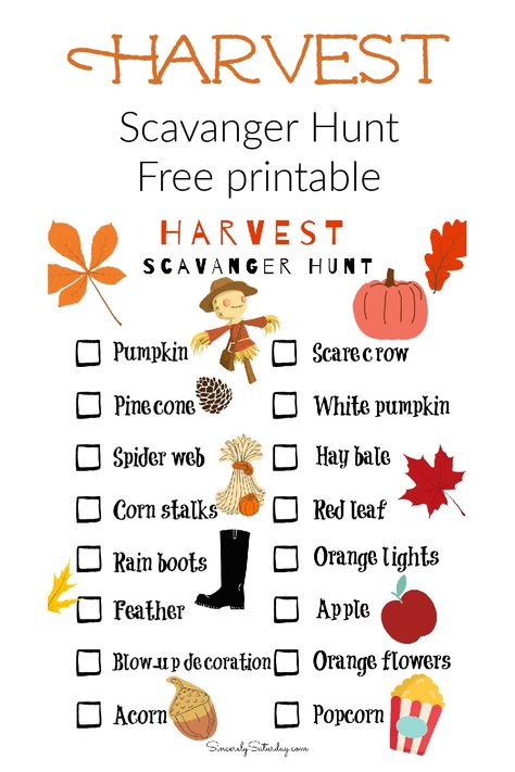 I've made a fun and family-friendly Halloween and Harvest festival scavenger hunt. You can have hours of fun walking around your neighborhood. Free printable fall scavenger hunt. Free printable harvest festival scavenger hunt. #freeprintable #free #scavengerhunt #harvest #harvestparty #fallscavengerhunt #familyfun #halloween #halloweenscavengerhunt #socialditancing #socialdistancehalloween Festival Scavenger Hunt, Church Harvest Festival, Fall Festival Activities, Fall Festival Party, Fall Contest, School Fall Festival, Fall Festival Games, Harvest Festivals, Fall Fair