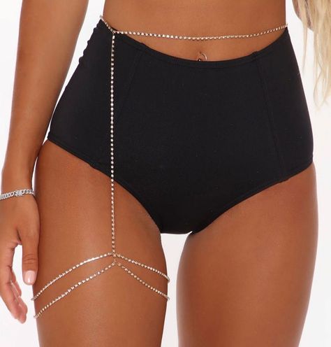 Fashion Nova Silver Thigh Chain. Made For Curvy Women. Has Adjustable Clasps For Various Waist Sizes. Absolutely Stunning And Looks Just Like The Picture. Tried On Once, Never Worn. #Adorning #JewelryDesign #with #Fashion #Thigh #and #Your #Style #Style #Jewelry #JewelryLovers #JewelryAddict #Exploring #Elegance #Legs Gold Thigh Chain, Thigh Chain Outfit, Thigh Accessories, Thigh Jewelry, Chain Outfit, Stylish Jewelry Accessories, Thigh Garter, Spiritual Fashion, Thigh Chain