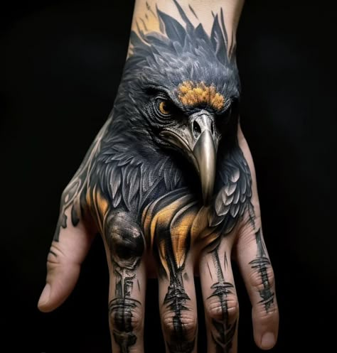 Color Realism Tattoo, Tato 3d, Tattoo Main, Tattoos Pinterest, Sketch Style Tattoos, Realistic Tattoo Sleeve, Cool Arm Tattoos, Crow Tattoo, Sibling Tattoos